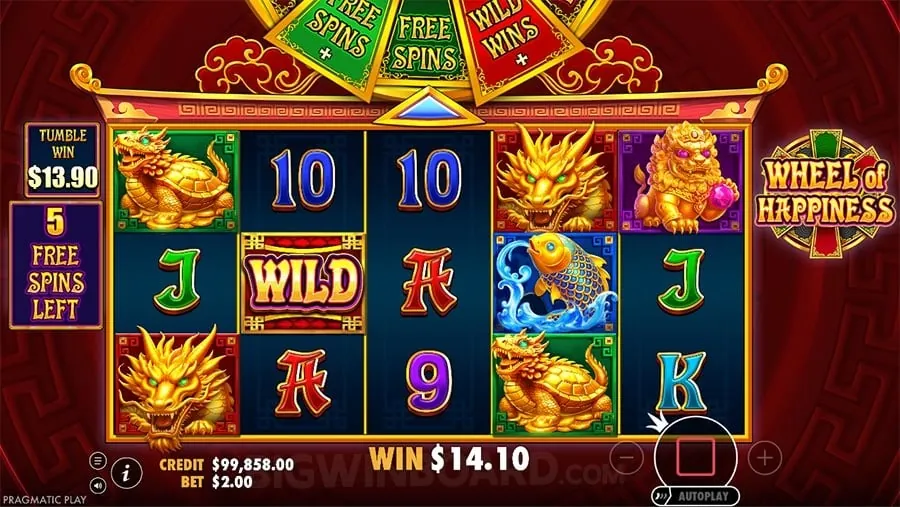 Image of various casino games on a screen.